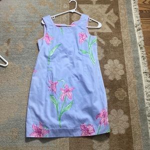 This is a vintage Lilly Pulitzer from 1990. Size 16. Mid length dress.